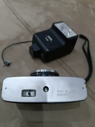 Olympus PEN EE-33 + Flash Sunpak SP200