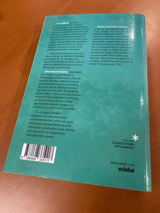 Clásicos para Estudiantes: EL CONDE LUCANOR