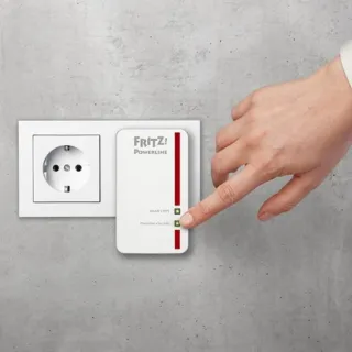 FRITZ!Powerline 1220 Set PLC 1200 Mbps 2x LAN Gigabit