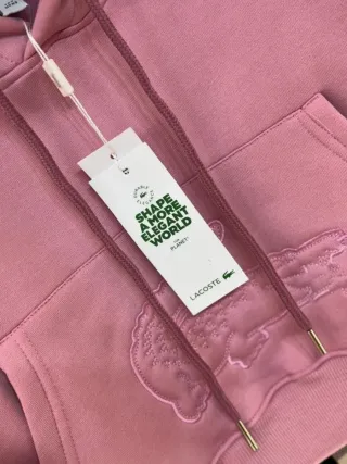 Conjunto chándal Lacoste rosa