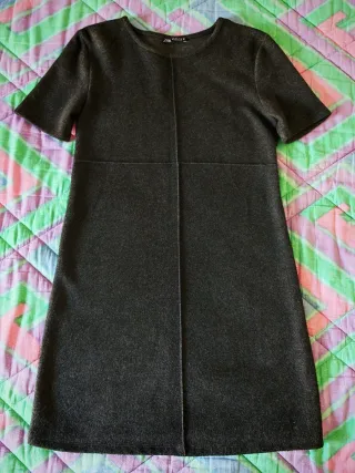Vestito Zara Grigio Taglia S