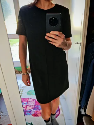 Vestito Zara Grigio Taglia S