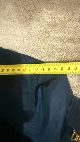 Parka Bomber Alpha Industries Azul Oscuro Talla M