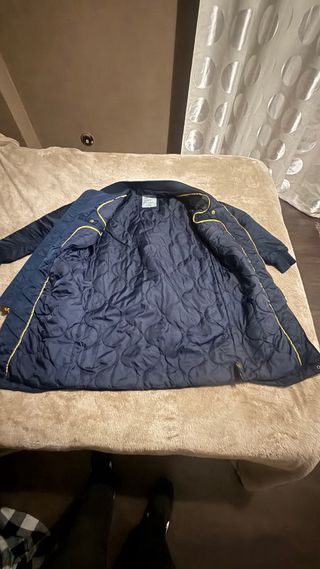 Parka Bomber Alpha Industries Azul Oscuro Talla M