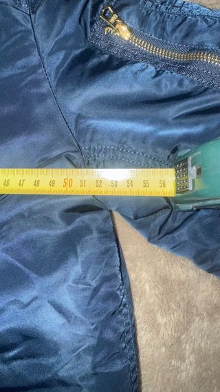 Parka Bomber Alpha Industries Azul Oscuro Talla M