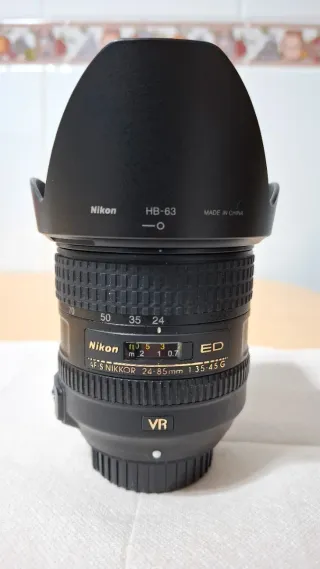 Cámara Nikon D750 + Obj Nikkor 24-85mm f/3,5-4,5