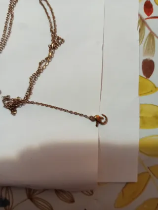 Collana con ciondolo a stella