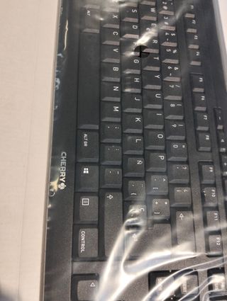 Cherry Stream Keyboard, Teclado con Cable, distribución de Teclado español (QWERTY)