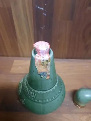 2 Bottiglie  Ceramica Vintage