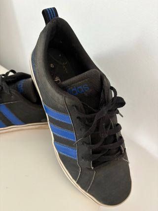 Zapatillas Adidas VS Pace Negras y Azules