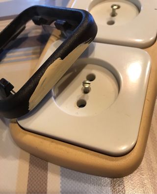 Lote Enchufes Vintage Simon