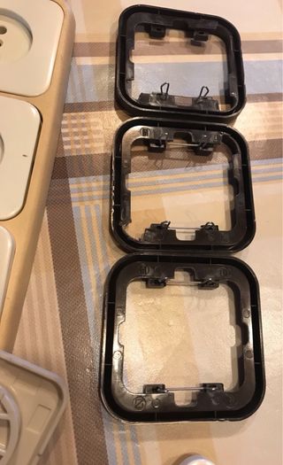 Lote Enchufes Vintage Simon