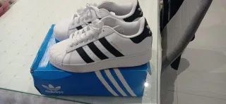 Zapatillas Adidas Superstar Blancas Talla 43