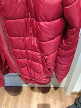 Cazadora acolchada Green Coast roja talla 54