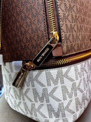 Zaino Michael Kors Beige/Marrone Nuovo