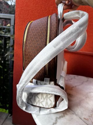 Zaino Michael Kors Beige/Marrone Nuovo