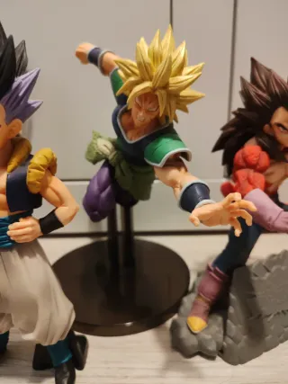 Figuras Dragon Ball: Vegeta, Majin, Broly