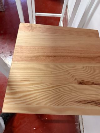 Mesa alta bar madera y metal