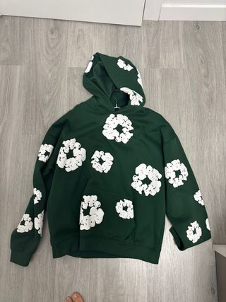 Sudadera Verde Denim Tears