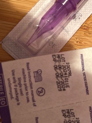 Agujas Tattoo Cartridge (son de Amazon)