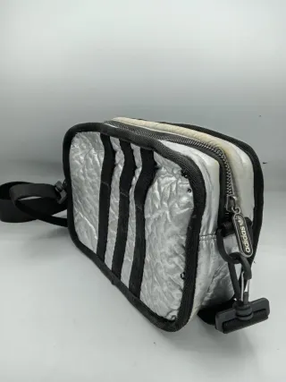 Borsa tracolla Adidas argento