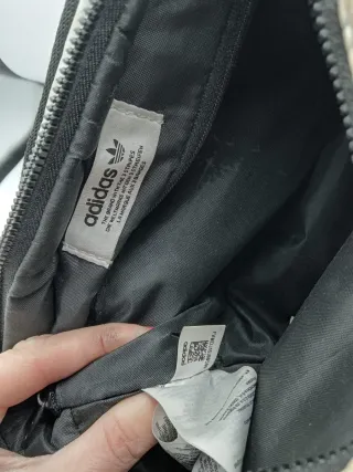 Borsa tracolla Adidas argento