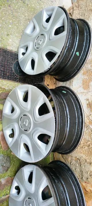 Llantas Acero Renault Clio 4 + Tapacubos originale