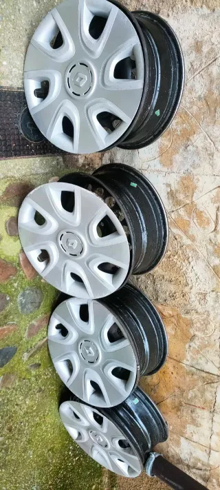 Llantas Acero Renault Clio 4 + Tapacubos originale