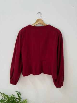 Traje de baile gallego mujer granate