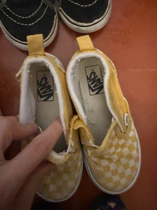 Lote Zapatos Niños Talla 26-27 vans/kickers
