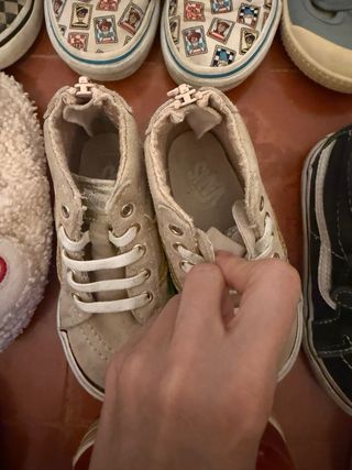 Lote Zapatos Niños Talla 26-27 vans/kickers