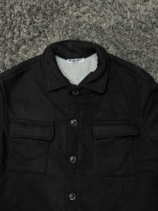 Giacca Camicia F&A Nera Made in Italy