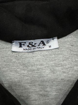 Giacca Camicia F&A Nera Made in Italy