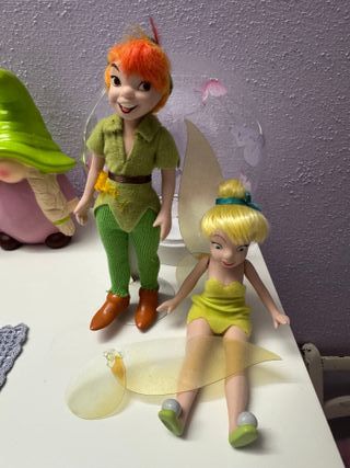 Peter Pan e Trilli Bambole Porcellana Disney