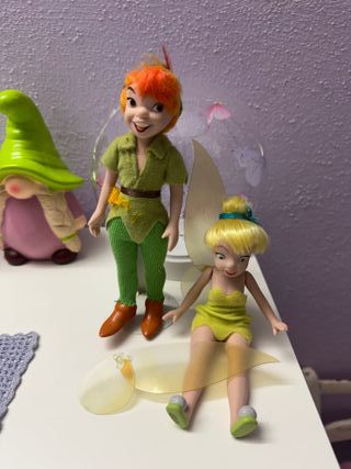 Peter Pan e Trilli Bambole Porcellana Disney