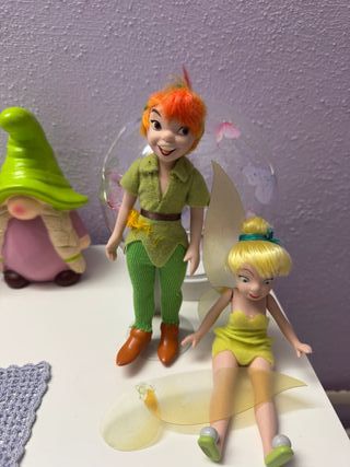 Peter Pan e Trilli Bambole Porcellana Disney