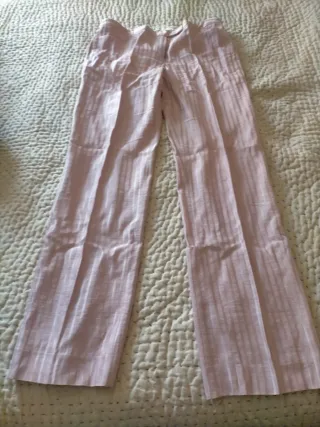 Pantalón Massimo Dutti rosa, poco uso. Como nuevo.