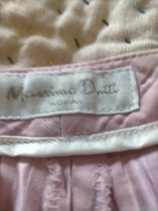 Pantalón Massimo Dutti rosa, poco uso. Como nuevo.