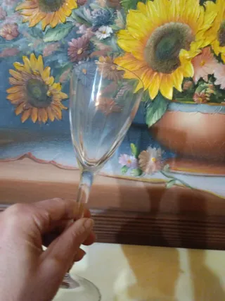 Set 12 Bicchieri Caraffa Bottiglia Cristallo