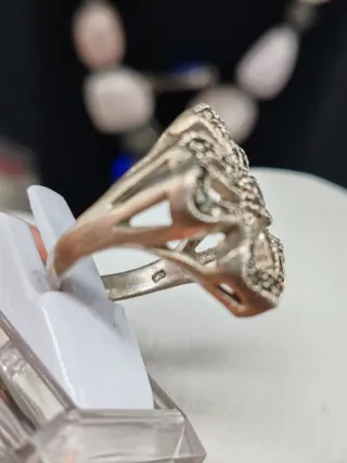 Anello Vintage Argento 925 Marcassite