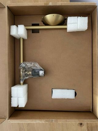 Lampada Flos IC C/W2 Ottone - solo montatura