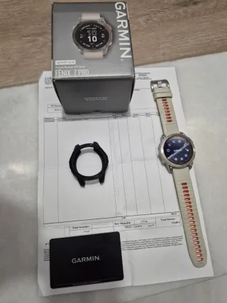 Reloj Garmin Fenix 7 Pro Zafiro Solar Titanio 47mm