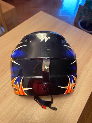 Casco esquí infantil colorido