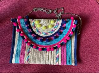 Confezione di 2 borse denim con stelle