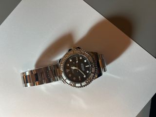 Reloj Aimana Sumergible Hombre Negro/Plata