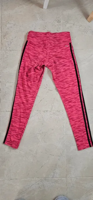 Mallas Adidas Rosas y Negras