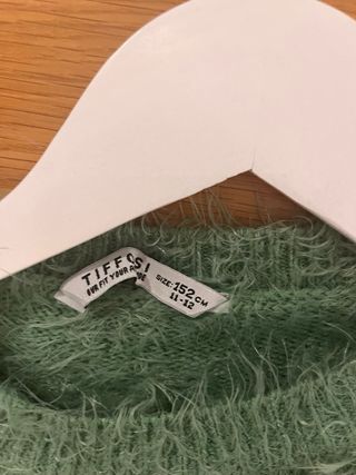 Jersey Tiffosi verde pelo talla 11-12