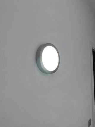 Lámpara LED Matel Redonda y cudrada