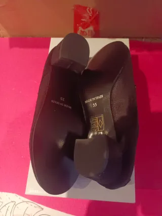 Zapatos Flamenco folklore Antelina Negro Talla 35