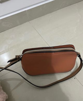 Bolso Parfois marrón cuero